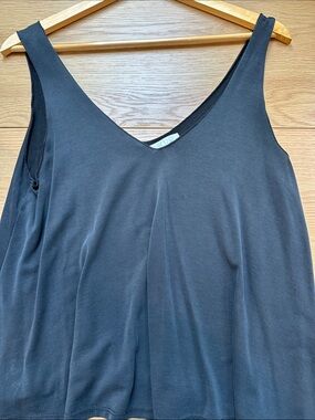 Abound Black V-Neck Swing Tank
